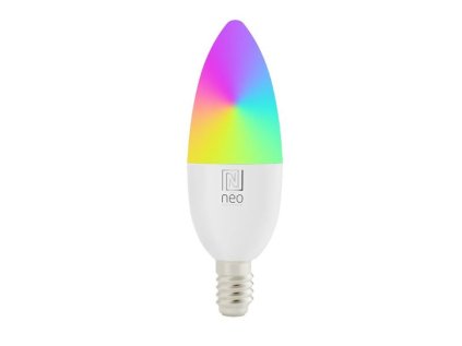 Inteligentná LED žiarovka E14 4,8W RGB+CCT IMMAX NEO 07808L WiFi Zigbee Tuya