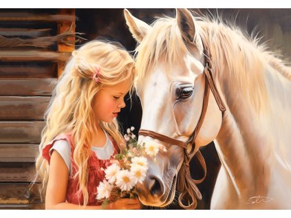 CASTORLAND Puzzle Můj přítel 1000 dílků