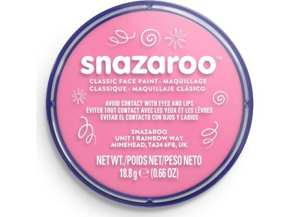 SNAZAROO Barva na obličej Světle růžová (Pale Pink) 18ml