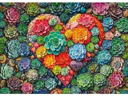 puzzle srdce lasky 1000 dilku 243077