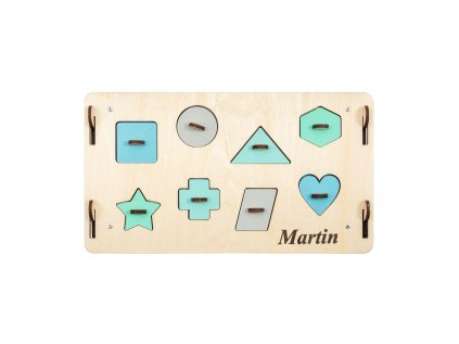 BusyKids Activity board Domček mätový