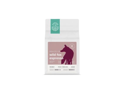 Coffee Nordbeans Wild fox espresso 250g, beans