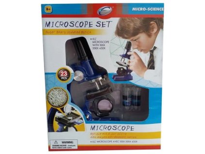 MAC TOYS Mikroskop 100,200,450x