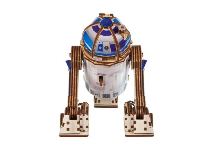 Ugears 3D drevená mechanická skladačka Star Wars R2-D2