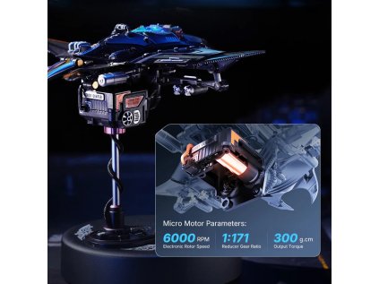 RoboTime 3D mechanická skladačka Manta Ray