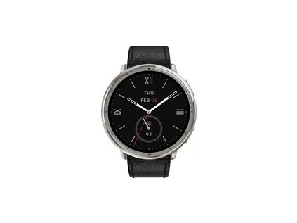 Amazfit Active 2 NFC Premium (Round) čierna / múdre hodinky / 1.32 "AMOLED / 5ATM / BT 5.2 / NFC / GPS