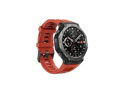 Amazfit T-Rex 3 Lava Red / Chytré hodinky / 1.5" AMOLED / 10 ATM / BT 5.2 / NFC / GPS