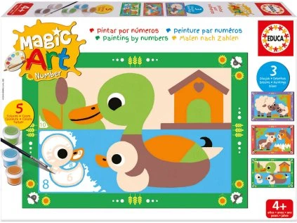 malovani podle cisel farma 255501