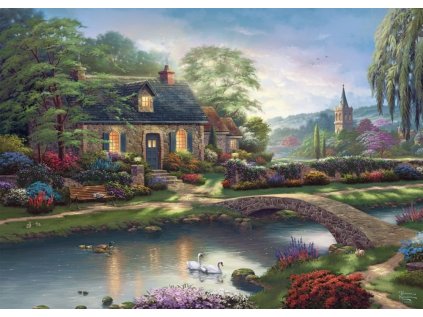 SCHMIDT Puzzle Chalupa Stoney Creek 1000 dílků