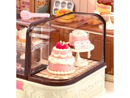 RoboTime 3D drevená skladačka Miniatúra domčeka Cukráreň Tasty