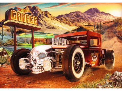 TREFL Puzzle Premium Plus Hot Wheels: Bone Shaker 1000 dílků