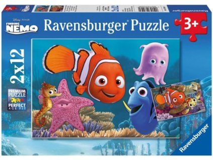 puzzle hleda se nemo 2 x 12 dilku 22642