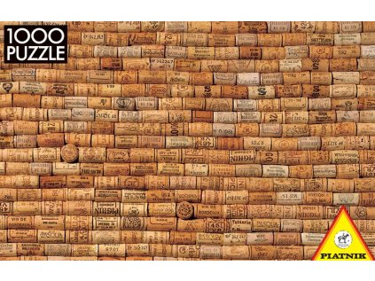 PIATNIK Puzzle Korkové zátky 1000 dílků