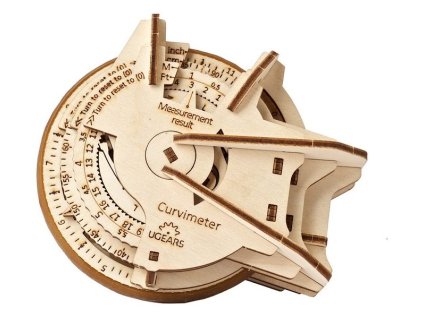 UGEARS 3D puzzle STEM LAB Curvimeter 109 dílků