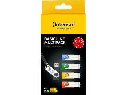 INTENSO Basic Line 5x 32GB USB 2.0 (3503585)