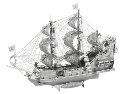 METAL EARTH 3D puzzle Plachetnice Queen Anne's Revenge (ICONX)