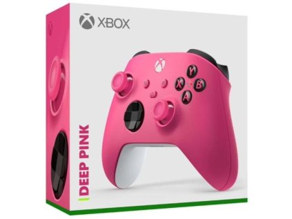 Microsoft XBOX Series X/S Wireless Controller (QAS/QAT/QAU/QUA) Gamepad, Deep Pink EU