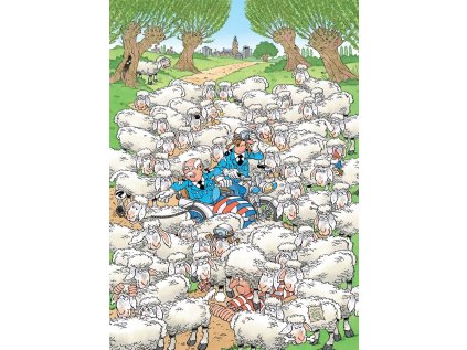 JUMBO Puzzle JvH Expert 7: Ovečka neprojde 500 dílků