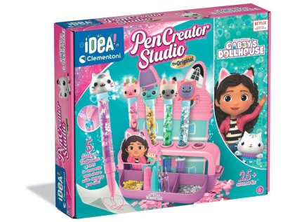 CLEMENTONI IDEA Kreativní sada Laboratoř pro výrobu per Gábinin kouzelný domek