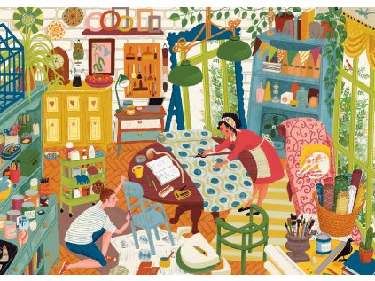 FALCON Puzzle Renovační workshop 1000 dílků