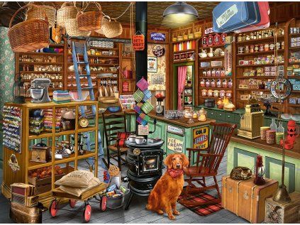 puzzle prodejna potravin 2000 dilku 100832