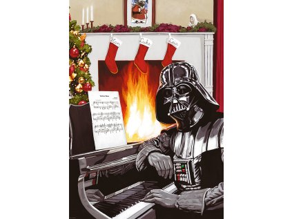 TREFL Puzzle Premium Plus Star Wars: Vánoce s Darth Vaderem 1000 dílků