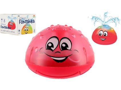 TEDDIES Stříkací fontánka (červená)