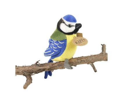 Rappa Plyšová sýkorka 12 cm ECO-FRIENDLY