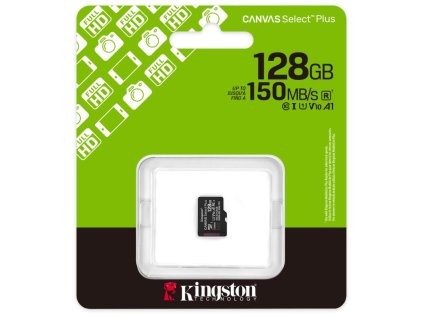 KINGSTON CANVAS Select Plus, Micro SDXC 128GB