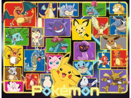 RAVENSBURGER Puzzle Zářící Pokémoni 2000 dílků
