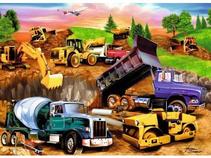 puzzle na stavbe 60 dilku 120079