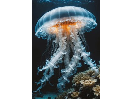 INTERDRUK Puzzle Colorful Nature: Medúza 250 dílků