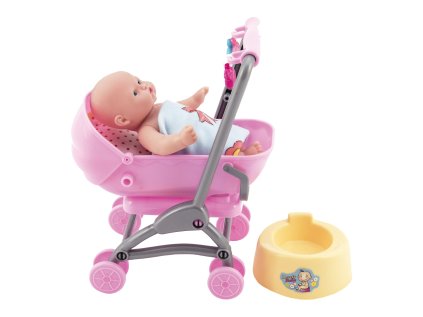 TEDDIES Miminko v kočárku