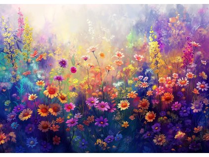 ENJOY Puzzle Kvetoucí louka 1000 dílků