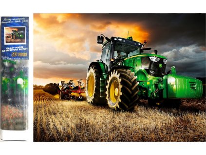 Norimpex Diamantové malování Traktor na poli 30x40cm