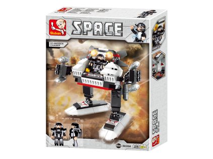 Sluban Space M38-B0336A Robot X1 Hessen prenasledovateľ