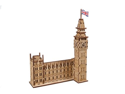 UGEARS 3D puzzle Big Ben 63 dílků