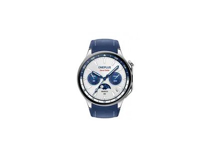 OnePlus Watch 2 Nordic Blue Edition / Chytré hodinky / 1.43 "/ AMOLED / 5ATM / Android