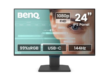 BENQ GW2490C, LED Monitor FHD 23,8", čierny