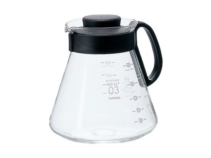 Kettle RANGE SERVER Hario V60 (XVD-80B)  800 ml black