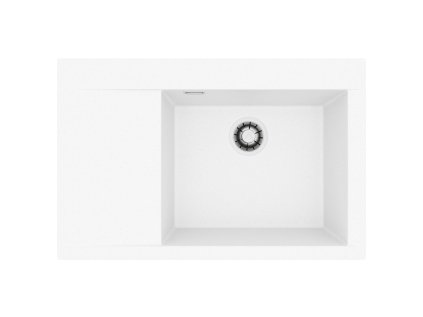 PURE-G 70 P bílý A10 + QC sifon_algranit