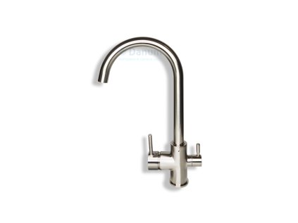 Trojcestná kuchynská batéria DUNAJ, matná