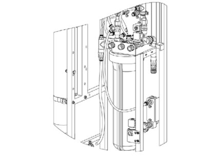 Možnosti: Domiešanie surovej vody do permeátu alebo preplach s permeátom pre HyRO 1.0 a 2.0