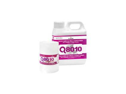 Čistiaca zmes na hrdzu a vodný kameň pre výmenníky a vykurovacie telesá Q8010