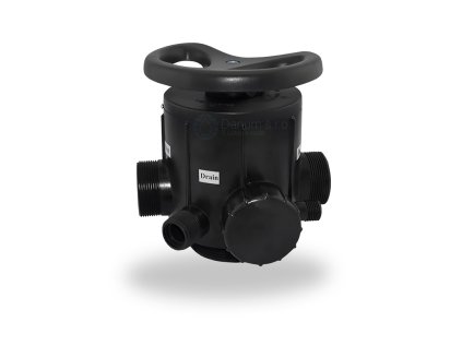 Manuálna zmäkčovacia hlava 2" s 4" horným pripojením