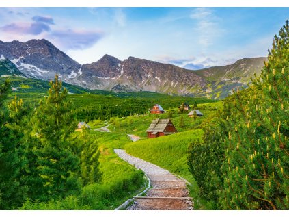 CASTORLAND Puzzle Stezka v Tatrách, Polsko 500 dílků