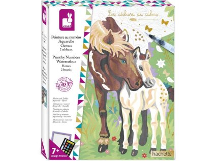 JANOD Malování podle čísel: Koně