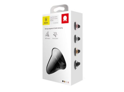 Baseus Car Mount Small ears series Magnetic suction bracket (Air outlet type) Black (SUER-A01)