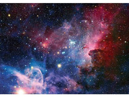 INTERDRUK Puzzle Galaxy: Infračervený pohled na mlhovinu Carina 500 dílků