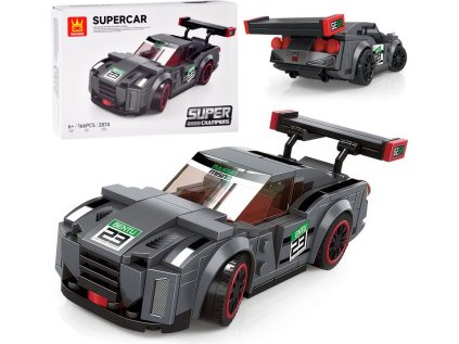 JOKOMISIADA Stavebnice Sportovní auto 166 dílků
